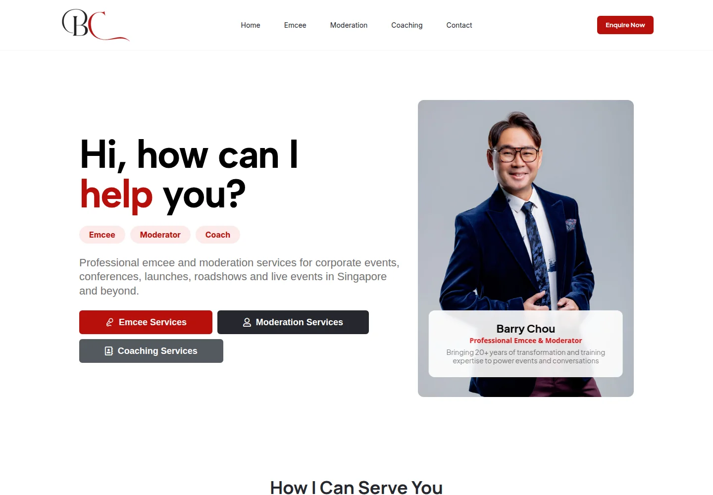 Website Barry Chou