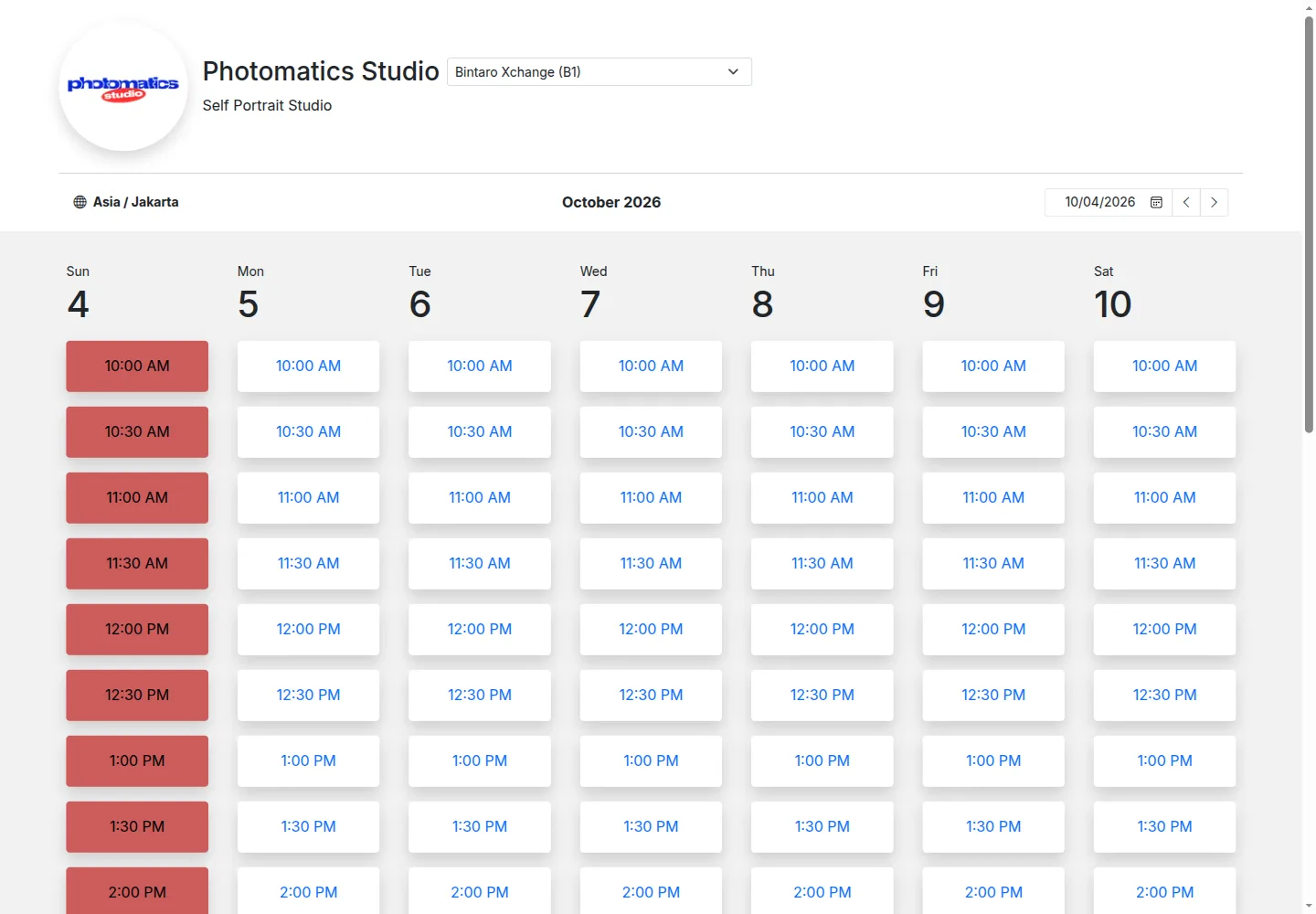 Website Photomatics Studio