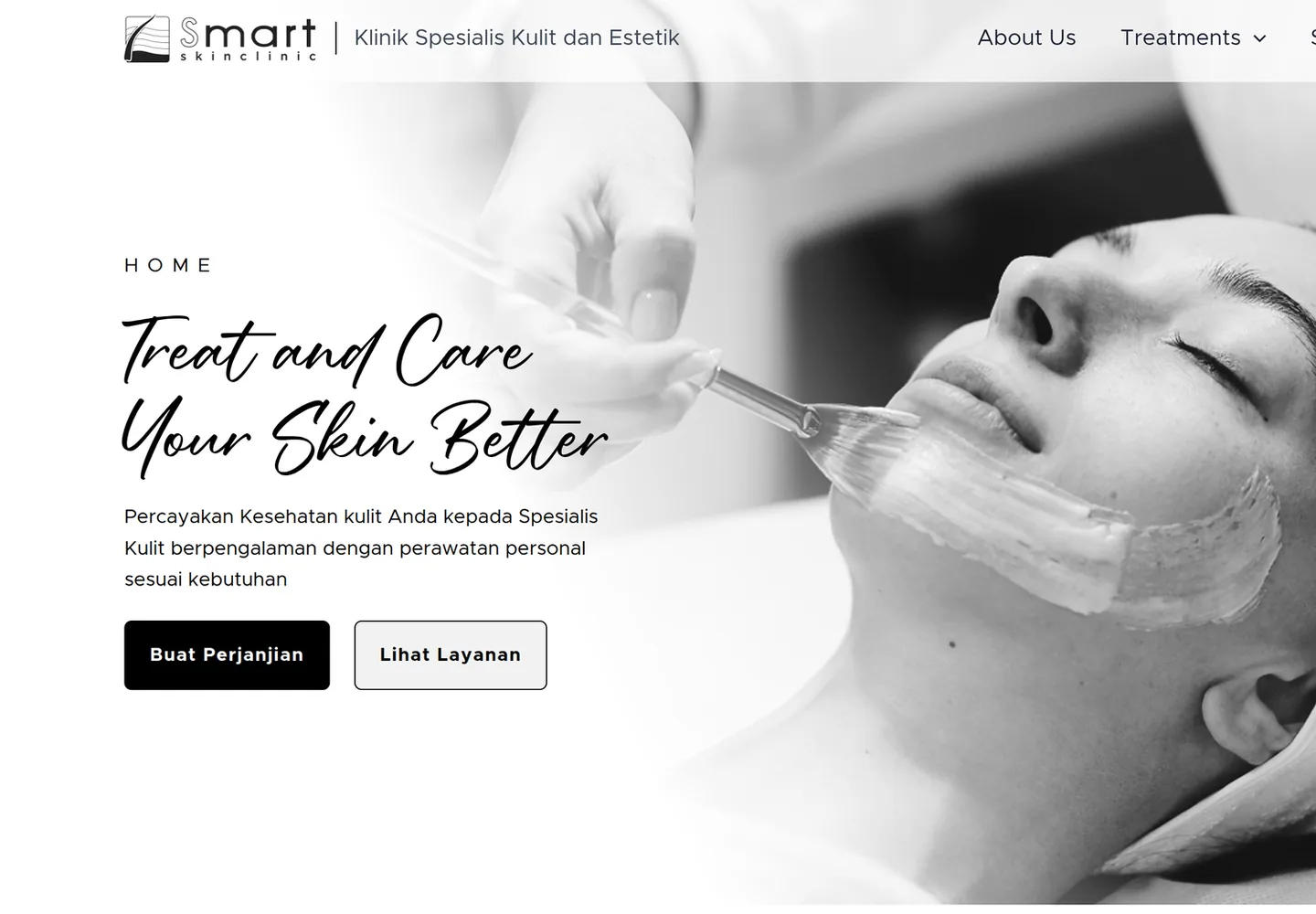 Website Smart Skin Clinic